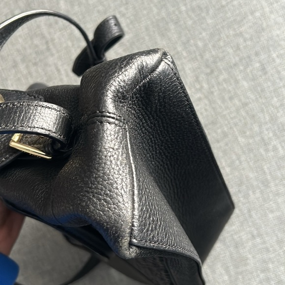 Tory Burch Bryant Mini Leather Satchel in Black - Picture 13 of 17